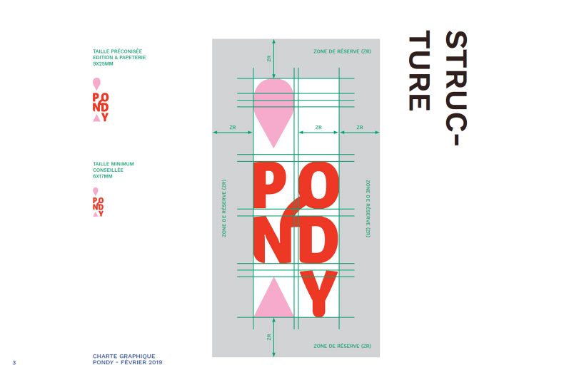 Identité de marque et web design Pondy studio